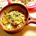 komutatata's cooksnap of when they made ✿筍のカレー粉炒めのチーズ焼き♪✿.