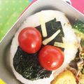 yunatan1211's cooksnap of when they made 仮面ライダーフォーゼ☆キャラ弁.