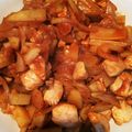 ちゃんこまんさん's cooksnap of when they made ごはんがすすむ！鶏じゃがＢＢＱソース炒め.