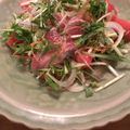 まろちゃんち's cooksnap of when they made カツオのたたきをサラダ風に.
