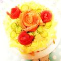 くうちゃらら's cooksnap of when they made デコレーション☆ちらし寿司.