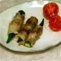 stm238's cooksnap of when they made レンジで簡単☆オクラの肉巻き.