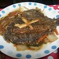 ﾂｰﾄﾝ青木's cooksnap of when they made 野菜たっぷり♪カレイ唐揚げのあんかけ☆.