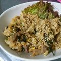 アトモッコリ's cooksnap of when they made 焼き肉のタレで簡単、金ごまチャーハン.
