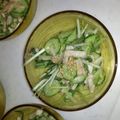 hiro_ryo's cooksnap of when they made 山芋ときゅうりと水菜の梅サラダ.
