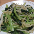 セクシージェニー's cooksnap of when they made 小松菜ともやしのダシダ炒め.
