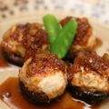 ぶちにゃ's cooksnap of when they made 椎茸の肉詰め✽玉葱ダレで.