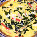 YUKIKI☆'s cooksnap of when they made 磯の香りたっぷり★カニカマわかめの卵焼き.
