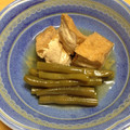 すわわ's cooksnap of when they made 厚揚げとインゲンの煮物.