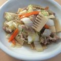 トラまる's cooksnap of when they made たけのこと白菜の中華あん.