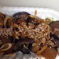 aimi1224's cooksnap of when they made 茄子と葱のひんやり冷たいピリ辛中華和え.