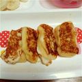 emiii♡'s cooksnap of when they made 離乳食★フレンチトースト★スティックパン.