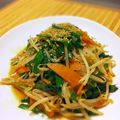 shibuchica's cooksnap of when they made モヤシとニラのオイスター＆醤油炒め.