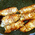 mai☆taa's cooksnap of when they made ◆簡単かさ増し♪巻き巻き豚ごぼう.