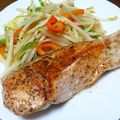 ポキコちゃん's cooksnap of when they made 鮭のムニエル.