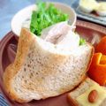 ふなここ's cooksnap of when they made ❁食パンで簡単ピタパン♡パーティーにも＊.