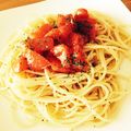 ミユキンソン's cooksnap of when they made スイチリとトマトの混ぜるだけパスタ♪.