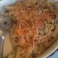 1035's cooksnap of when they made ●海老ときのこのマカロニのグラタン●.