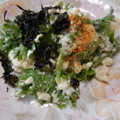 にじすき's cooksnap of when they made わさび菜と豆腐の和え物.