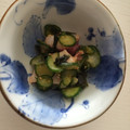 Fab's cooksnap of when they made タコとキュウリとワカメの酢の物.