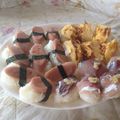 noraemonb's cooksnap of when they made おさかなのソーセージのてりやきお寿司～♪.