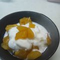 なっちゃん＊♪'s cooksnap of when they made りんごの甘煮添え☆ヨーグルト.