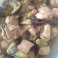 かきねこ's cooksnap of when they made 茄子と鶏の簡単炒め☆丼ぶりにも.