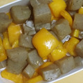cakeiko's cooksnap of when they made パプリカと蒟蒻の生姜焼き♪シソの芽添え.