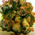 mayupotato's cooksnap of when they made 鶏のパセリ焼きニンニクをのせて♪.