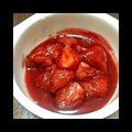 kdama's cooksnap of when they made 簡単すぎるイチゴジャム.