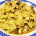 みーことり's cooksnap of when they made 豚肉とキャベツの卵の味噌炒め.