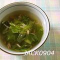 JACK0904's cooksnap of when they made ★簡単★レタススープ！.