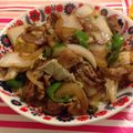 リラシャン's cooksnap of when they made 豚肉・白菜の野菜炒め.