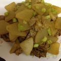 hanaxoxox's cooksnap of when they made ☆大根と豚肉のカレー煮☆.