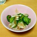 ともちゃん（＾０＾）'s cooksnap of when they made ■梅酢漬■大根ときゅうり.