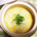 kik63's cooksnap of when they made 土鍋使用！豆乳で優しい鶏肉と卵の親子お粥.