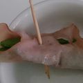 eryoasu's cooksnap of when they made ＊ ハムのスナップえんどう巻き ＊.