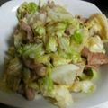 mintschna's cooksnap of when they made 春キャベツと豚肉のにんにく炒め.