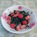 オレンジリング's cooksnap of when they made お弁当にウィンナー、プチトマトマヨ炒め.