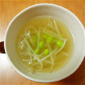 れいjgj's cooksnap of when they made 枝豆ともやしのスープ.