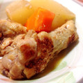 motsu3uko's cooksnap of when they made 手羽中と厚揚げと大根の胡麻味噌煮.