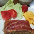 ももも02's cooksnap of when they made 簡単なのに豪華に見える？ミートローフ.