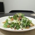fuwary's cooksnap of when they made 山芋ときゅうりと水菜の梅サラダ.