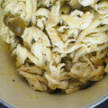 木市。's cooksnap of when they made 簡単！ささ身としめじのマヨマスタード炒め.