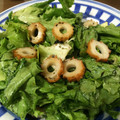 かり姉's cooksnap of when they made 簡単！レタスと海苔の和風サラダ♪.