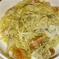 あき（’◇’）'s cooksnap of when they made 舞茸ベーコンのクリームパスタ.