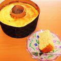 minokemu's cooksnap of when they made 安納芋とバナナのふんわりシフォン♫.