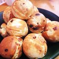 うさちゃんほっぺ's cooksnap of when they made たこ焼き風☆米粉で【まんまるホットケーキ】.