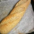にっぷん's cooksnap of when they made 全粒粉のバケット.