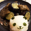 ageha▼PSY's cooksnap of when they made 茄子と牛肉の山椒風味な揚げびたし。.